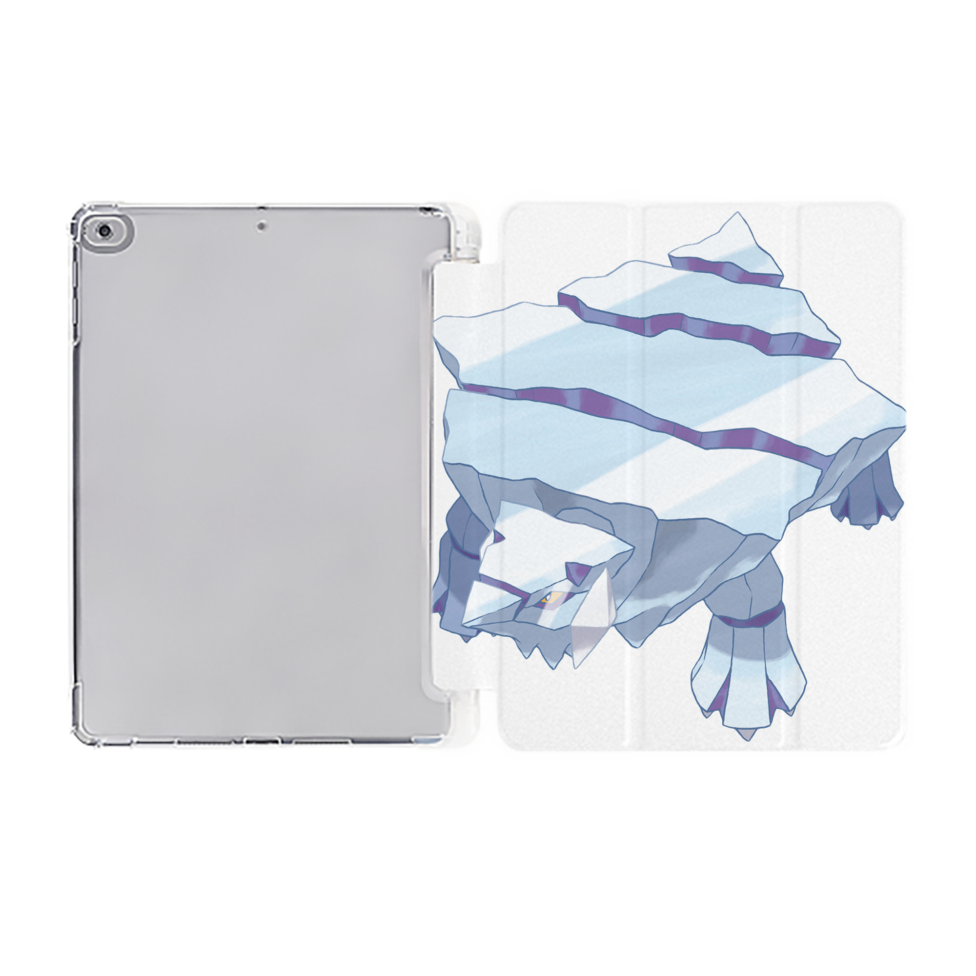 （画像用） ポケットモンスター Pokémon IPad ケース ペン収納付き 三つ折りスタンド PUレザー×シリコン 対応機種9.5/10.5/10.9インチ
